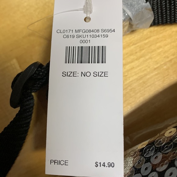 NWT JUSTICE CHEETAH BELT BAG - Picture 4 of 4